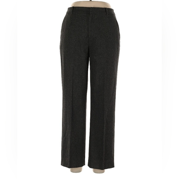 Ralph Lauren Pants - LAUREN RALPH LAUREN Women's Charcoal Wool Pants Size 10